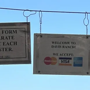 a sign for a private texas ranch register