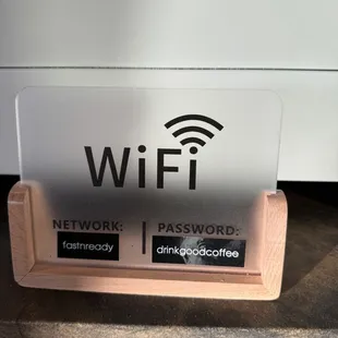 Wi-Fi password