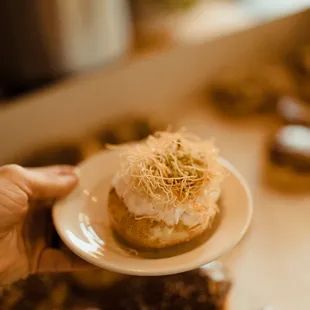 Lebanese bakery donuts with our coffee is the best pair (available only Saturday and Sundays)