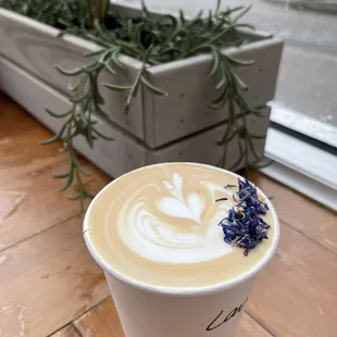Vanilla Lavender Latte