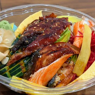November 13 2021; Eel Donburi.