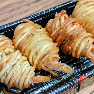 September 11 2021; Potato shrimp.