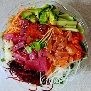 Korean Sashimi Bowl
