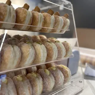 The case! With Biscoff cookie, pistachio, and bavarian creme.