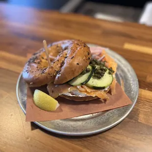 Salmon Bagel