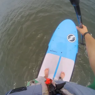 Beautiful day for a paddle! Aransas Pass, TX.