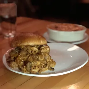 Fake Chicken Sandwich