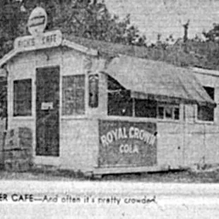 Historic local diner serving slugburgers, Mrs. Rich's Cafe
