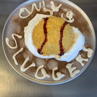 Knuckle ball sluggers fried ice cream