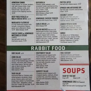 Menu as of 7/5/2024
