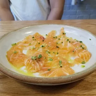 Salmon Carpaccio