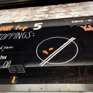 Top 5 Toppings