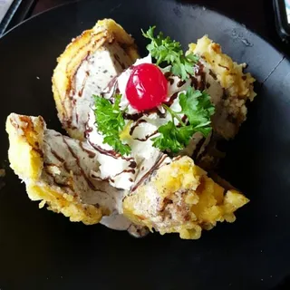 Tempura Ice Cream (Cookies & Cream)