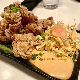 Duck fat fried chicken