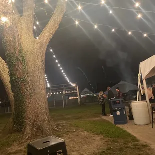 Outside area for Trivia Night