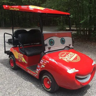 Lightning McQueen races around Port A, adding even more fun to your family vacation!