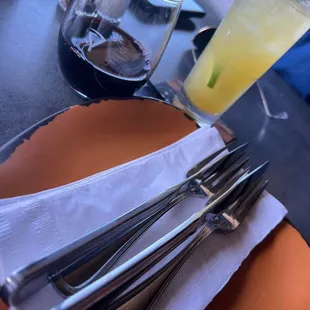 Top Shelf Margarita and a Cabernet Sauvignon...