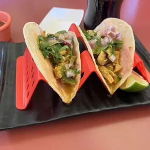 Chicken tacos
