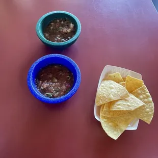 Free chips and salsa