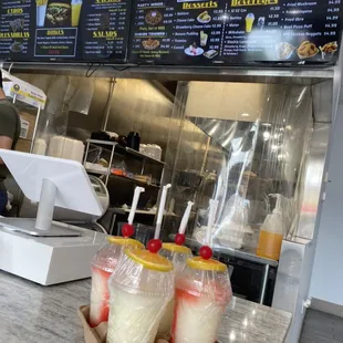 Slushie lemonade