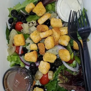 Large house salad
