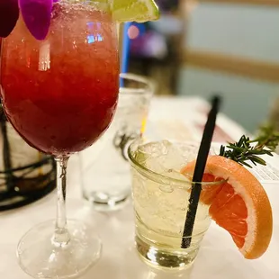 Marisopa mocktail $12 and gin/tonic $12.