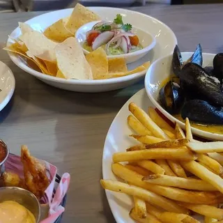 Steamed Mussels