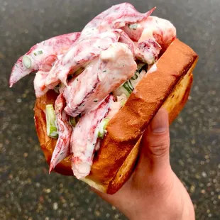 Ranch lobster roll - a special this month