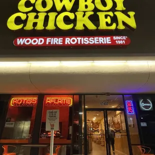 Exterior signage