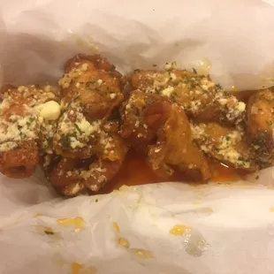 Garlic Parmesan wings