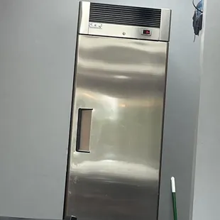 Inside the restaurant they have coolers or freezers out on the main floor...