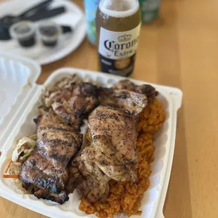 BBQ Chicken Plate
