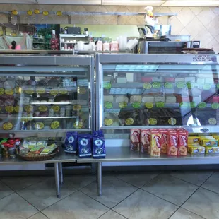 a view of the deli counter