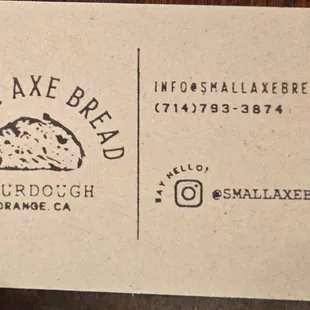 They make the best sourdough bread. My favorite is the Buckwheat Sourdough Bread.