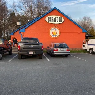 Great paved parking handicap friendly and overflow parking is also available