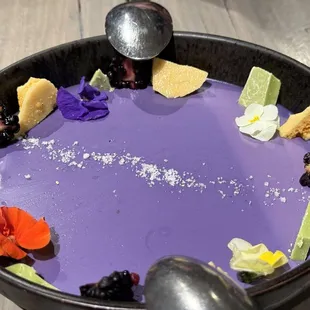 Ube Panna Cotta