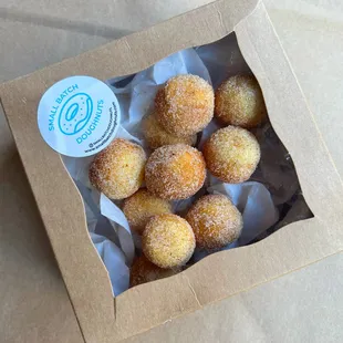 Chai Spiced Doughnut Holes