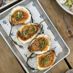 oysters, oysters and mussels, mussels, food, shellfish