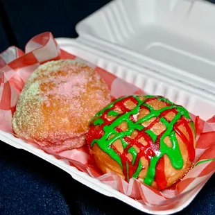 Big Malasada, Small Town Burger&apos;s Big Fried Pastry Dusted In Cinnamon Sugar