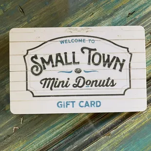 Our gift cards make great gifts!  Who doesn&apos;t love donuts??