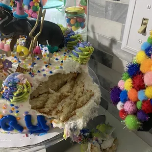 When the cake had completely fell