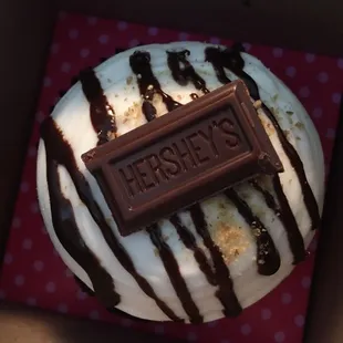 S'mores cupcake #yummy