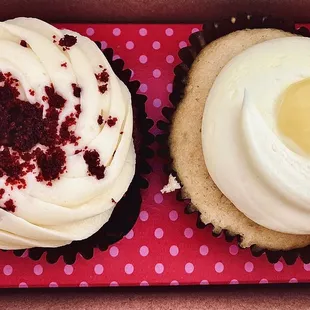 Red Velvet Cupcake Lemon Cupcake