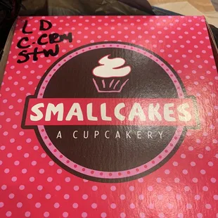 a box of smallcakes