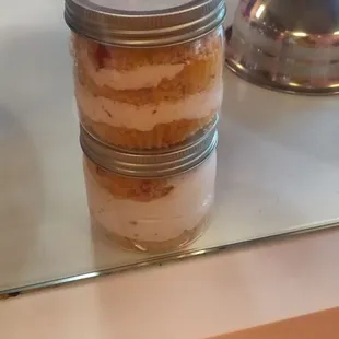 Cupcake in a jar