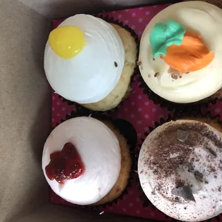 Vanilla-n-Chocolate Cupcake