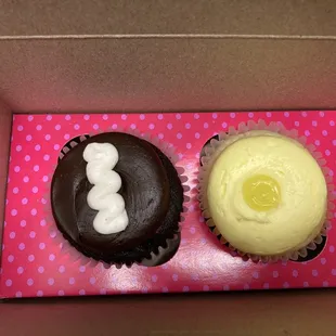 Lemon Drop Cupcake Chocolate Cream Cupcake