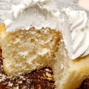 a bite taken out of it