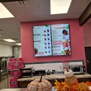 Cute digital menu..