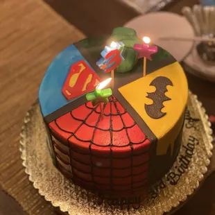 a birthday cake for a child